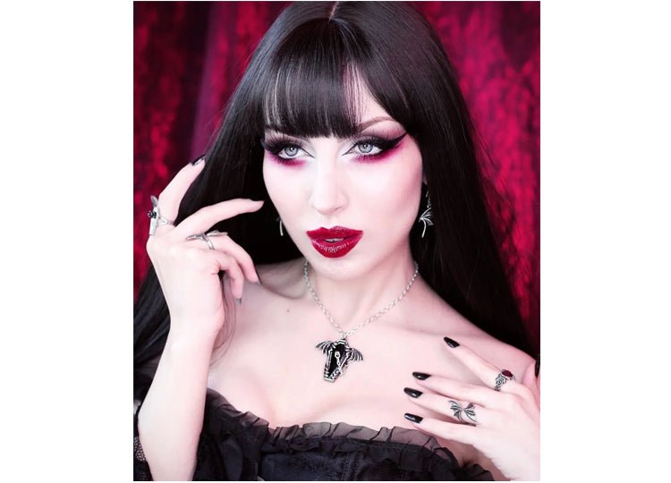 Alchemy England Eternal Sleep Necklace Gothic Vampire Coffin Pendant - JP's Horror