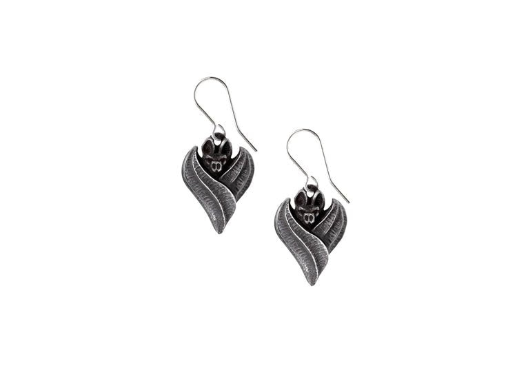 Alchemy England Evil Ution Earrings Gothic Serpent Drop Earrings - JP's Horror