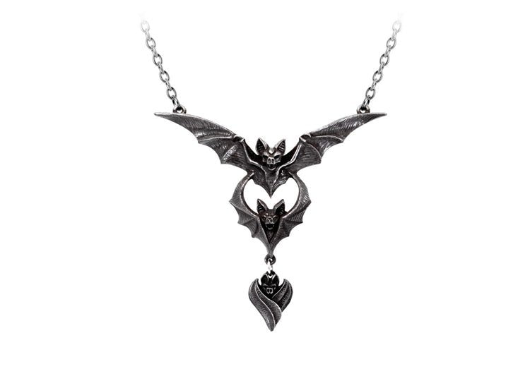 Alchemy England Evil Ution Necklace Gothic Bat Statement Necklace - JP's Horror