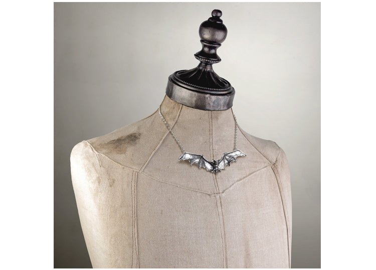 Alchemy England Gothic Bat Necklace Vampire Bat Pendant Necklace - JP's Horror