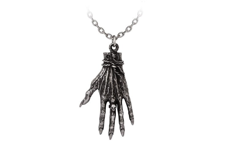 Alchemy England Hand of Glory Necklace Gothic Hamsa Eye Talisman Pendant - JP's Horror