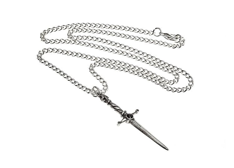 Alchemy England Hand of Macbeth Dagger Pendant Gothic Shakespeare Necklace - JP's Horror