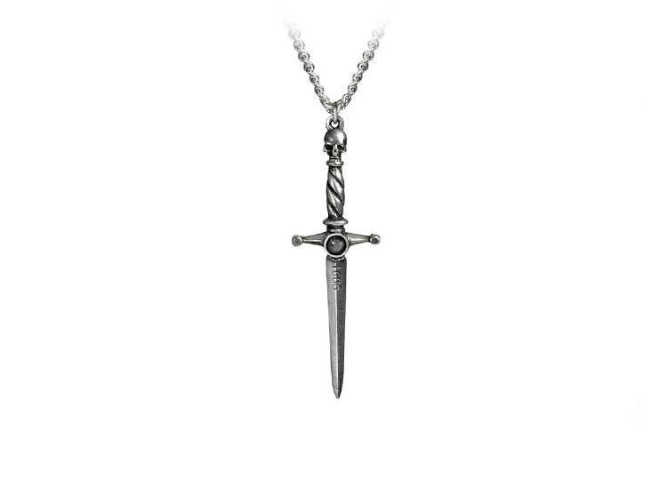Alchemy England Hand of Macbeth Dagger Pendant Gothic Shakespeare Necklace - JP's Horror