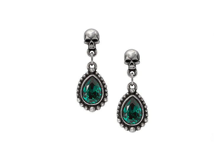 Alchemy England Lost Jewels of Paris Dropper Earrings Gothic Crystal Earrings - JP's Horror