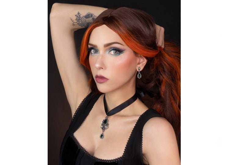 Alchemy England Lost Jewels of Paris Necklace Gothic Crystal Necklace - JP's Horror