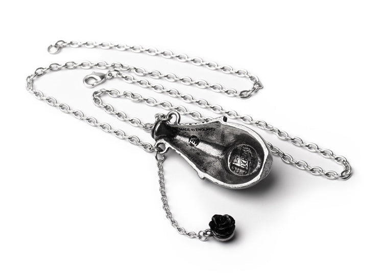 Alchemy England Lucrezia's Fix Necklace Gothic Poison Bottle Pendant - JP's Horror