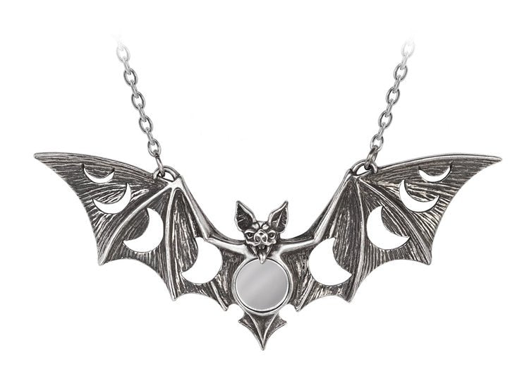 Alchemy England Lunaeca Necklace Gothic Moon Goddess Crystal Necklace - JP's Horror