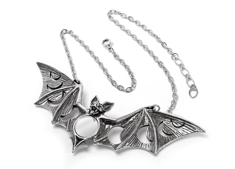 Alchemy England Lunaeca Necklace Gothic Moon Goddess Crystal Necklace - JP's Horror