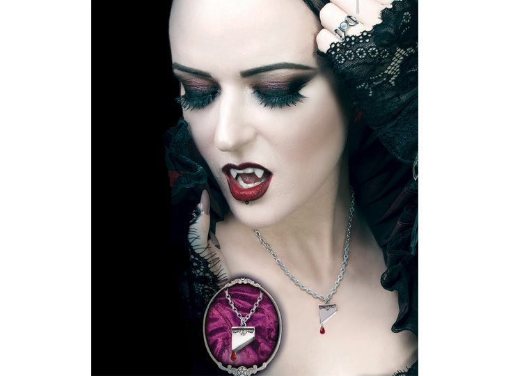 Alchemy England Marie Antoinette Pendant Necklace Gothic Guillotine Blade Necklace - JP's Horror