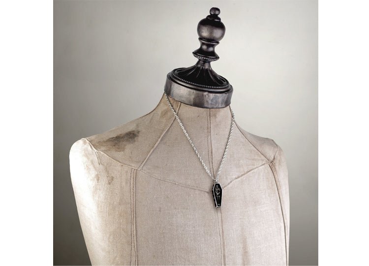 Alchemy England Nosferatu's Rest Necklace Gothic Count Orlok Coffin Pendant - JP's Horror