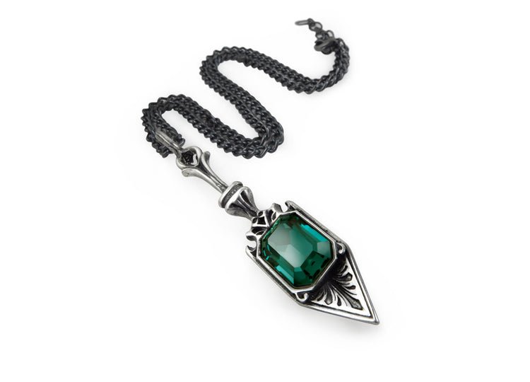 Alchemy England Sucre Vert Absinthe Spoon Pendant Necklace Gothic Absinthe Jewelry - JP's Horror