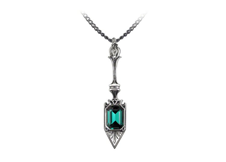 Alchemy England Sucre Vert Absinthe Spoon Pendant Necklace Gothic Absinthe Jewelry - JP's Horror