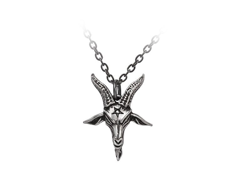 Alchemy England Templar's Bane Pendant Necklace Gothic Baphomet Pentagram Pendant - JP's Horror