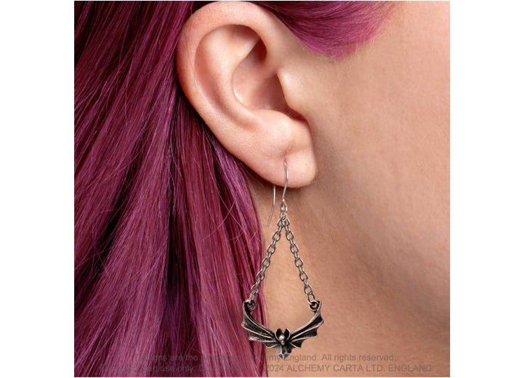 Alchemy England The Attic Earrings Gothic Victorian Drop Earrings - JP's Horror