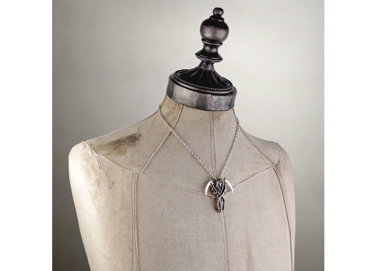 Alchemy England The Reaper's Arms Necklace Gothic Grim Reaper Pendant - JP's Horror