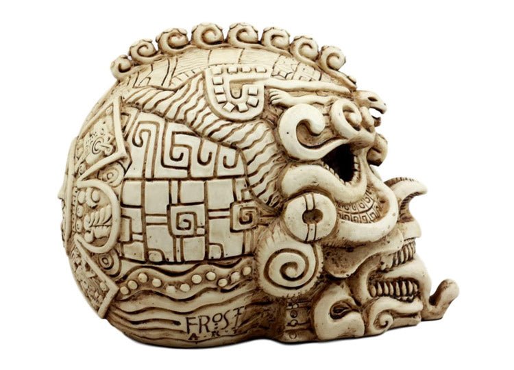 Aztec Quetzalcoatl Snake Skull - JP's Horror
