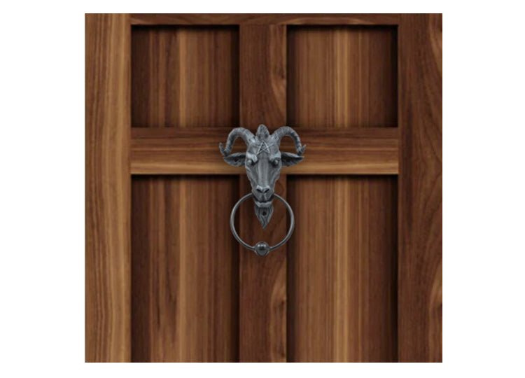 Baphomet Door Knocker - JP's Horror