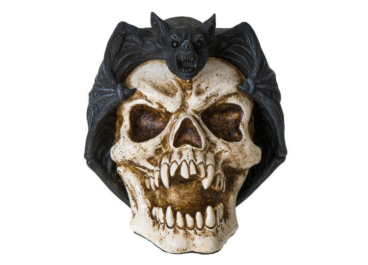 Bat on Skull - JP's Horror