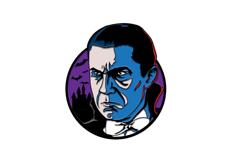 Bela Lugosi Dracula – Universal Classic Monster Enamel Pin - JP's Horror