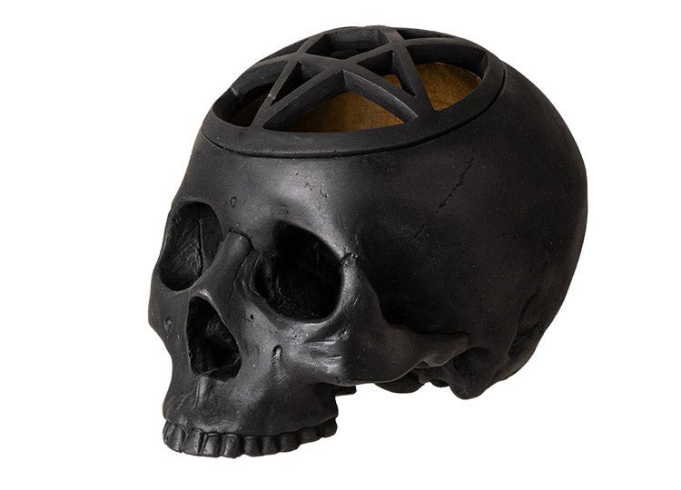 Black Pentagram Skull - JP's Horror