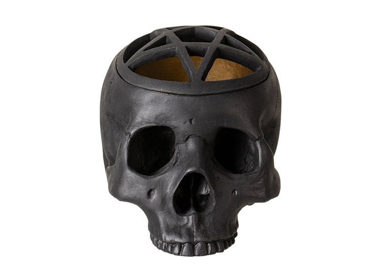 Black Pentagram Skull - JP's Horror