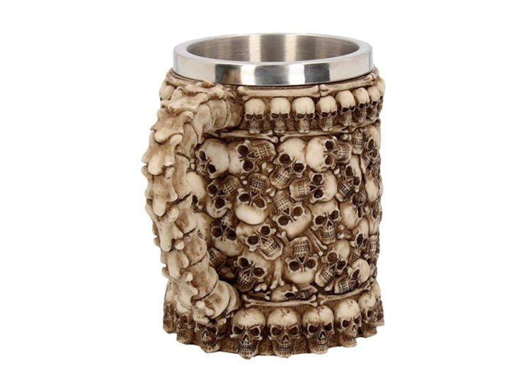 Boneyard Skull Mug Tankard - JP's Horror