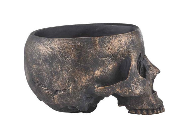 Bronze Skull Bowl - JP's Horror