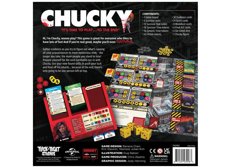 Chucky Board Game - JP's Horror