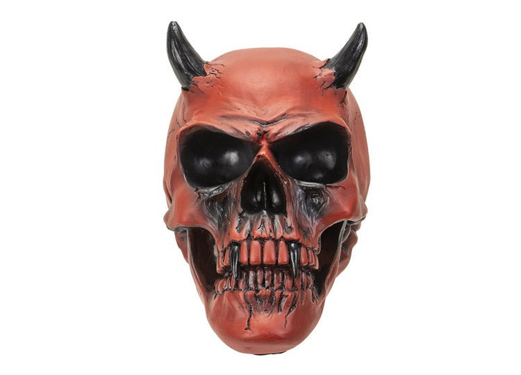Crimson Demon Skull - JP's Horror