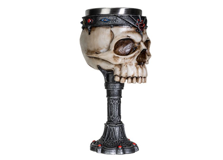 Crown Skull Goblet - JP's Horror