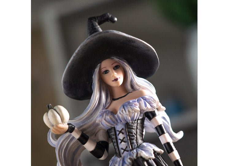 Ghost Pumpkins Witch Figurine - JP's Horror
