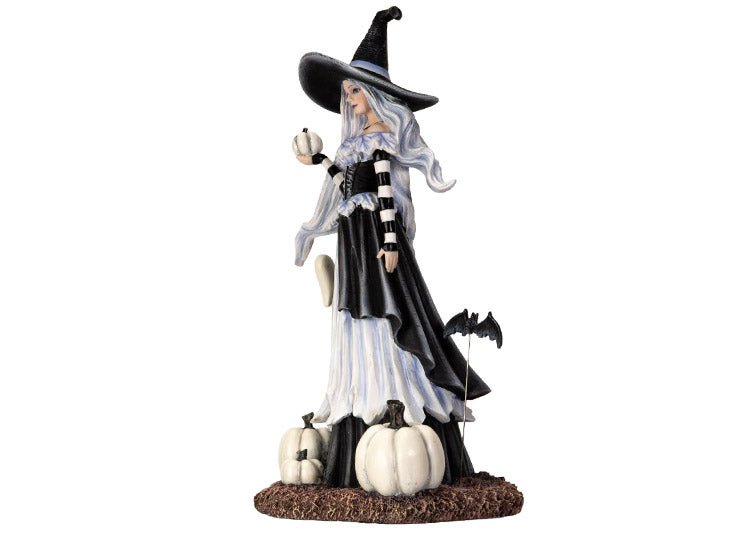 Ghost Pumpkins Witch Figurine - JP's Horror