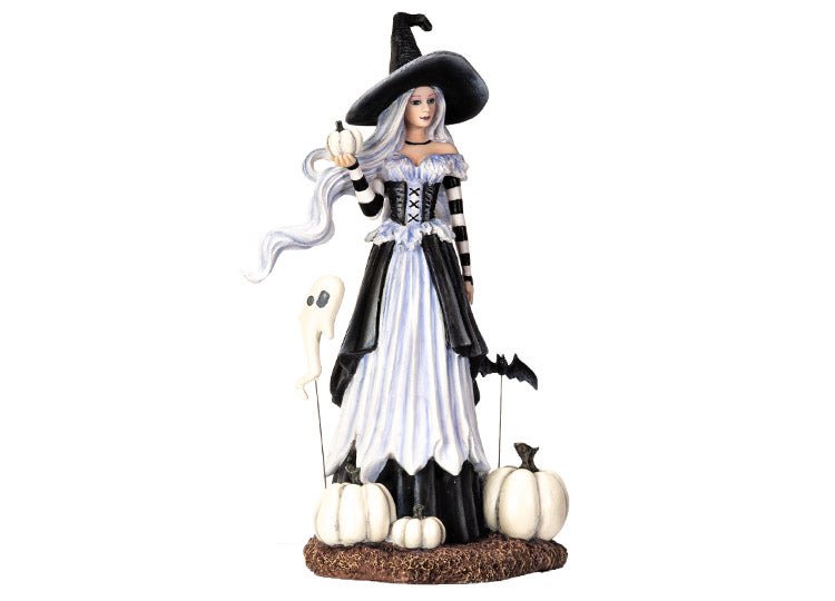 Ghost Pumpkins Witch Figurine - JP's Horror