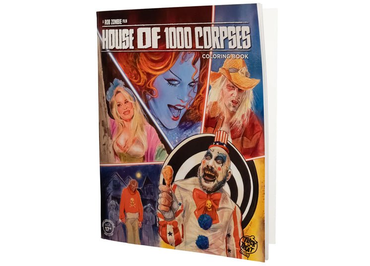 House Of 1000 Corpses Coloring Book - JP's Horror