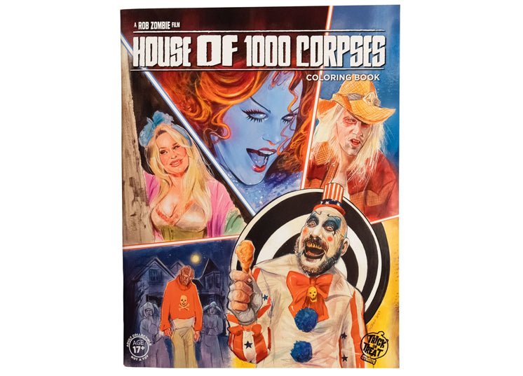 House Of 1000 Corpses Coloring Book - JP's Horror