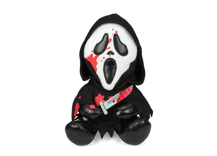 Kidrobot Bloody Ghost Face Phunny Plush – Scream 8” Horror Collectible Plush - JP's Horror
