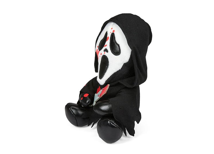 Kidrobot Bloody Ghost Face Phunny Plush – Scream 8” Horror Collectible Plush - JP's Horror