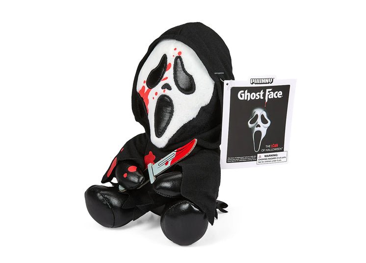 Kidrobot Bloody Ghost Face Phunny Plush – Scream 8” Horror Collectible Plush - JP's Horror