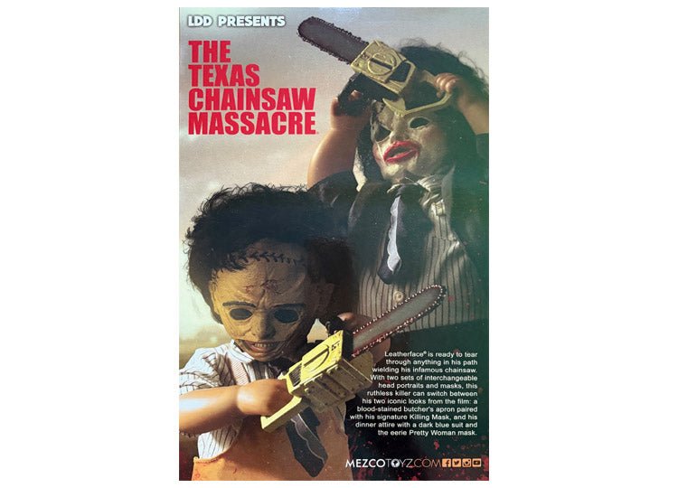 Leatherface Deluxe Living Dead Dolls – The Texas Chainsaw Massacre (1974) Collectible - JP's Horror