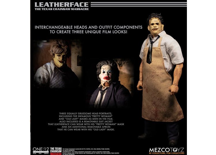 Leatherface One:12 Collective - Deluxe Edition - The Texas Chainsaw Massacre - JP's Horror