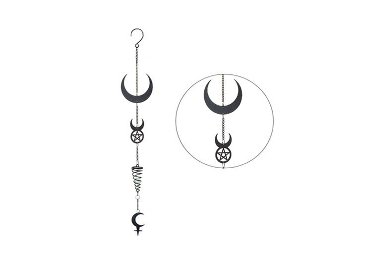 Lilith Moon Hanging Chime - JP's Horror