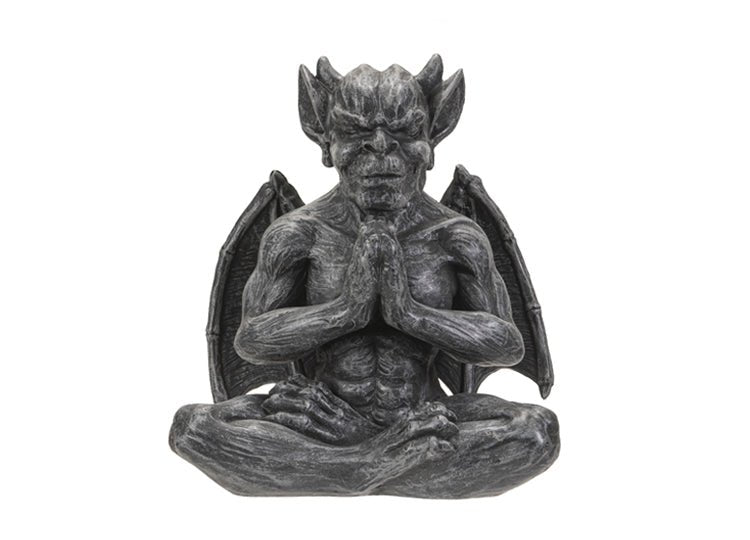 Meditation Gargoyle - Palms Together - JP's Horror