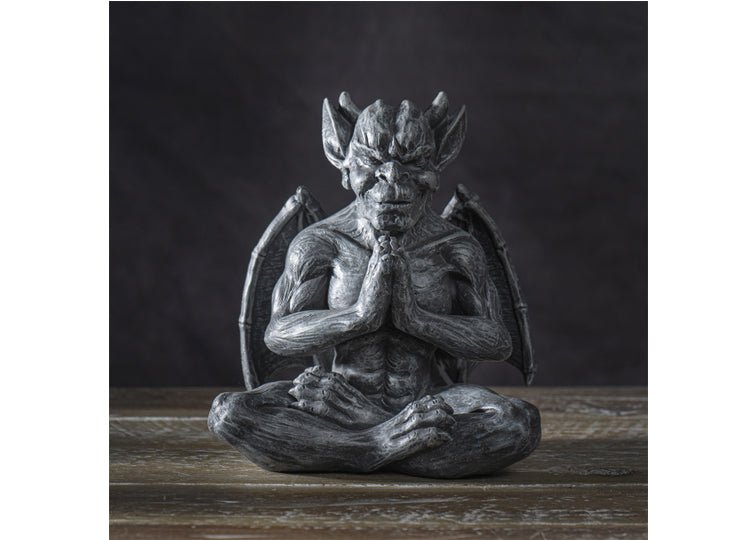Meditation Gargoyle - Palms Together - JP's Horror