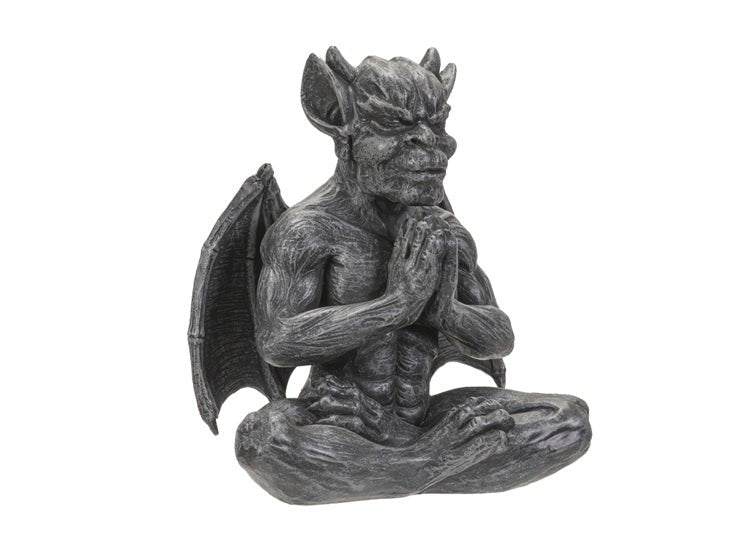 Meditation Gargoyle - Palms Together - JP's Horror