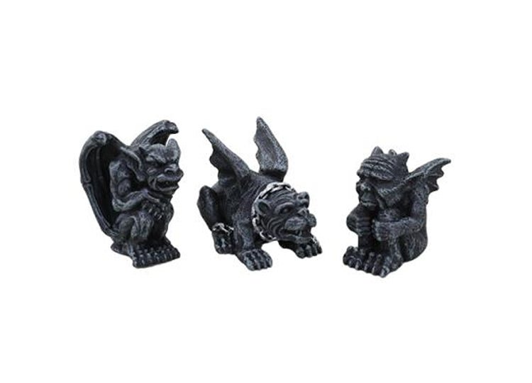 Mini Gargoyles Set Of Three - JP's Horror