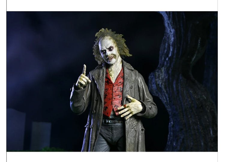 NECA Beetlejuice Bio-Exorcist Ultimate 7” Figure – Beetlejuice Collectible - JP's Horror