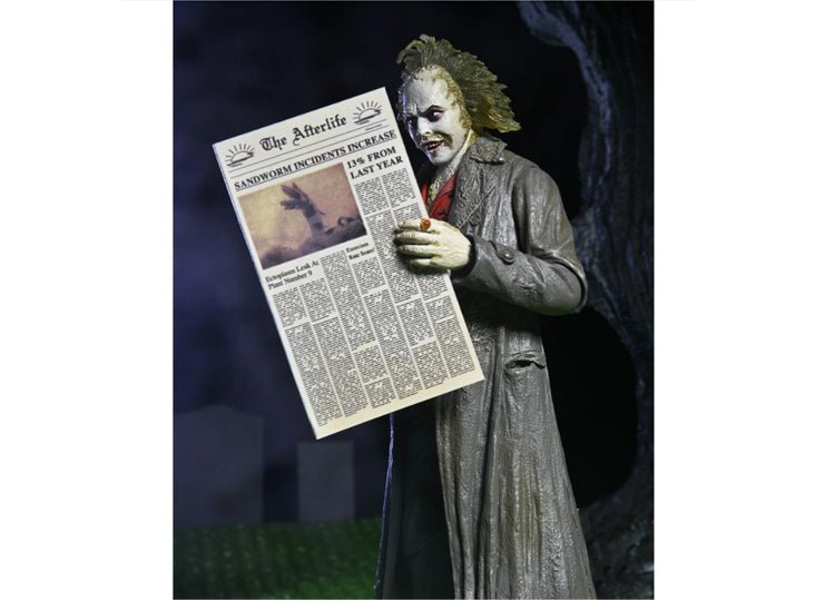 NECA Beetlejuice Bio-Exorcist Ultimate 7” Figure – Beetlejuice Collectible - JP's Horror