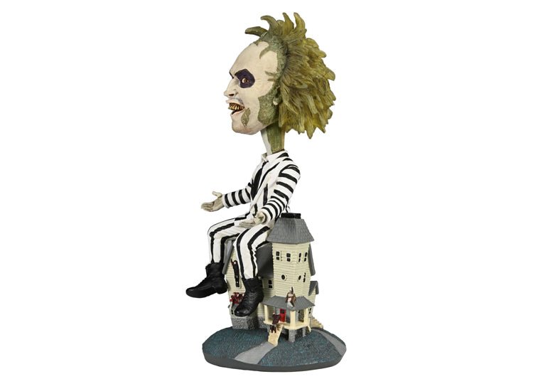 NECA Beetlejuice Head Knocker – Bio-Exorcist Horror Bobblehead - JP's Horror