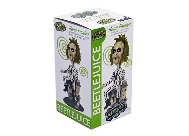 NECA Beetlejuice Head Knocker – Bio-Exorcist Horror Bobblehead - JP's Horror