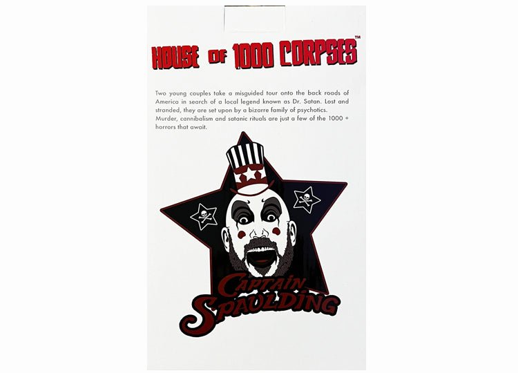 NECA Captain Spaulding Head Knocker – House of 1000 Corpses Bobblehead - JP's Horror